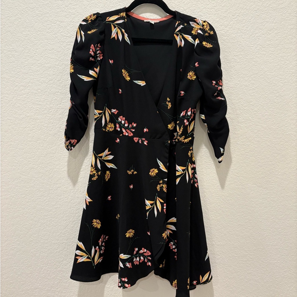 Gianni Bini, black, tulip style dress